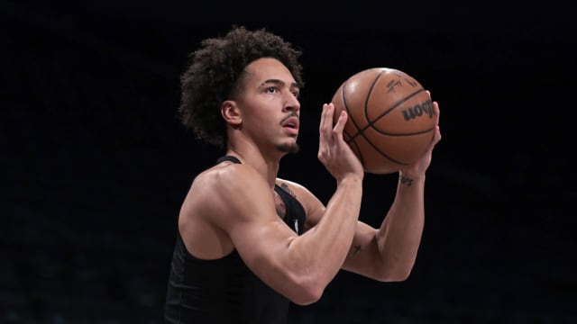 Brooklyn Nets forward Jalen Wilson